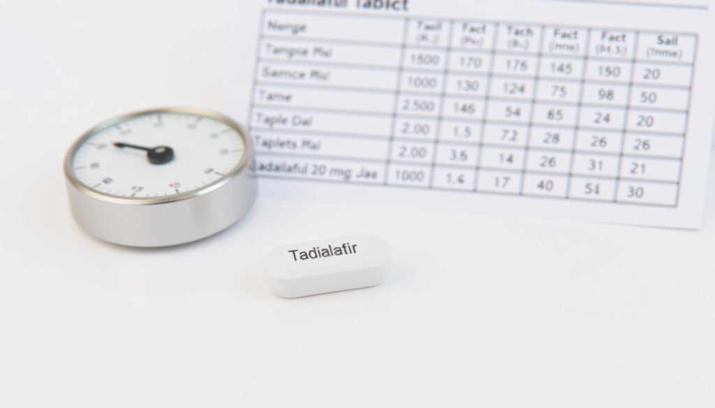 Tadalafil 20 mg: opas annostukseen, tehoon ja vertailuun