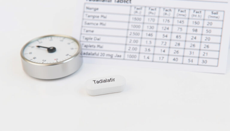 Tadalafil 20 mg: opas annostukseen, tehoon ja vertailuun