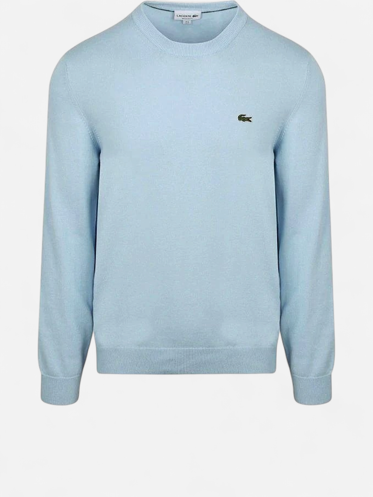 Lacoste Regular Fit Crew Neck Sweater, vaaleansininen