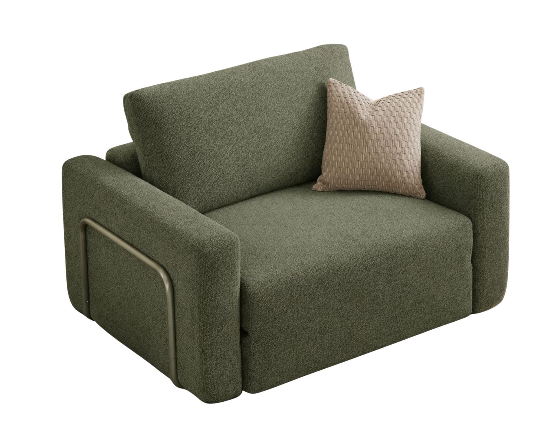 1-istuttava vuodesohva Atelier Del Sofa Wello Single (80 x 70 cm) Vihreä -