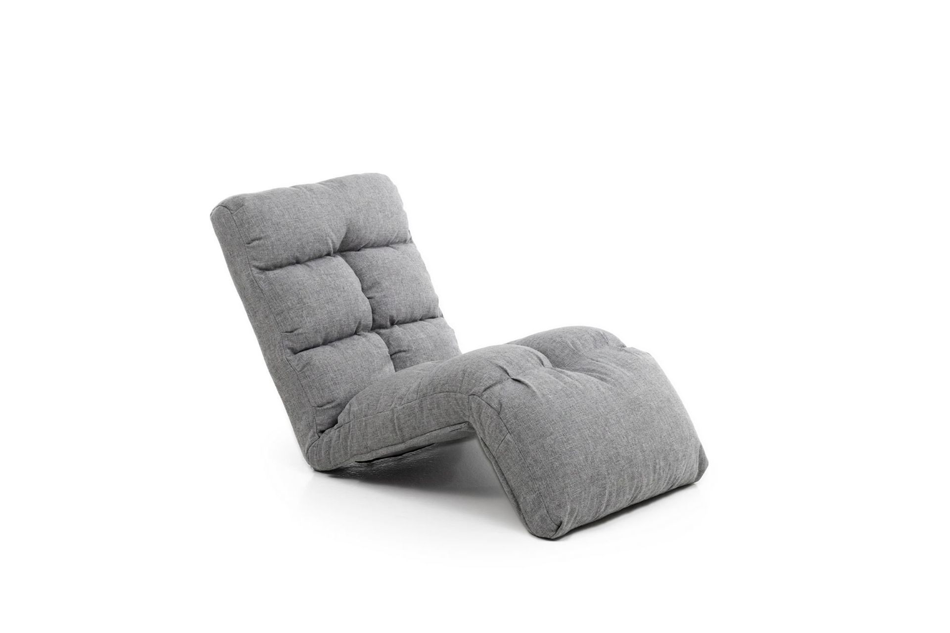 1-istuttava vuodesohva Atelier Del Sofa Fuwa Single (60 x 50 x 60 cm) Vaaleanharmaa - Vaaleanharmaa
